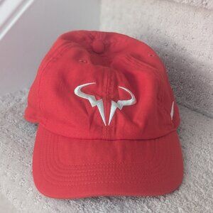 Nike Rafael Nadal Heritage86 Hat Cap DRI-FIT Red-Orange
